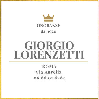 Onoranze Funebri Lorenzetti | Servizi di Onoranze Funebri in Via Aurelia 393 Roma